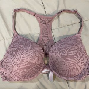 Victoria’s Secret pink racer back bra